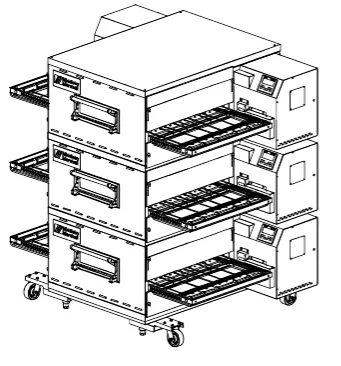 Деталировка для Печь для пиццы конвейерная Middleby Marshall PS-640