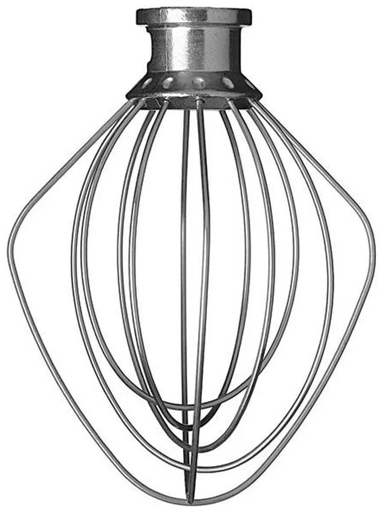 Венчик для 5KSM90, 5KSM125, 5KSM175, 5K45, 5KSM150PS, K45SS KitchenAid, 5K452WW Миксер имеет опрокид