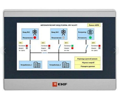Панель оператора PRO-Screen 7E EKF. 