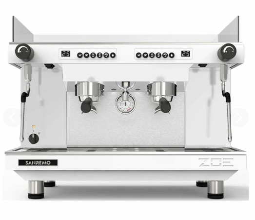 Кофемашина Sanremo Zoe Competition SED (автомат) 2 гр. высокие группы белая