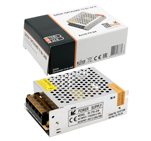Power Supply S-75-24. 